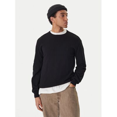 Element Pullover Icon Embroidery ELYSW00115 Schwarz Regular Fit M male Element Pullover Icon Embroidery ELYSW00115 Schwarz Regular Fit M male