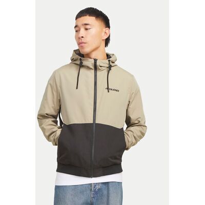 Jack & Jones Übergangsjacke Rush Hood 12200208 Beige Regular Fit M male Jack & Jones Übergangsjacke Rush Hood 12200208 Beige Regular Fit M male