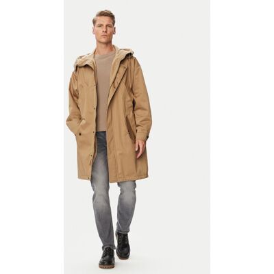 HUGO Parka Miko2631 50562748 Beige Regular Fit M male HUGO Parka Miko2631 50562748 Beige Regular Fit M male