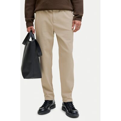 Jack & Jones Stoffhose Ace Neo 12282533 Beige Tapered Fit M male Jack & Jones Stoffhose Ace Neo 12282533 Beige Tapered Fit M male