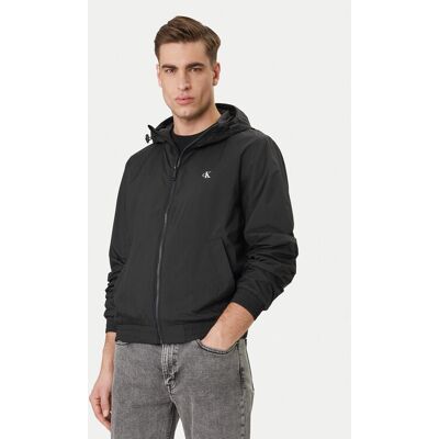 Calvin Klein Jeans Windjacke Harrington LV04RF521G Schwarz Regular Fit L male Calvin Klein Jeans Windjacke Harrington LV04RF521G Schwarz Regular Fit L male