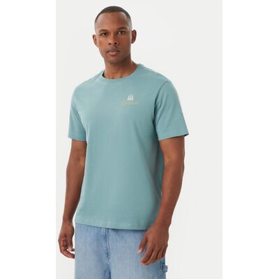 Element T-Shirt SBXE Remember ELYZT00489 Türkisfarben Regular Fit L male Element T-Shirt SBXE Remember ELYZT00489 Türkisfarben Regular Fit L male