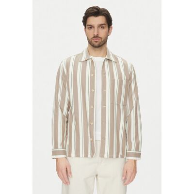 Marc O'Polo Hemd 522 7348 74184 Beige Relaxed Fit XL male Marc O'Polo Hemd 522 7348 74184 Beige Relaxed Fit XL male