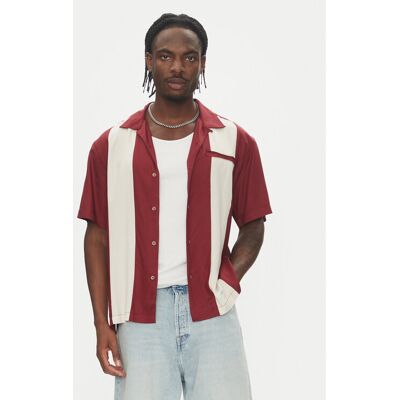 Element Hemd Bowling ELYWT00170 Dunkelrot Regular Fit S male Element Hemd Bowling ELYWT00170 Dunkelrot Regular Fit S male