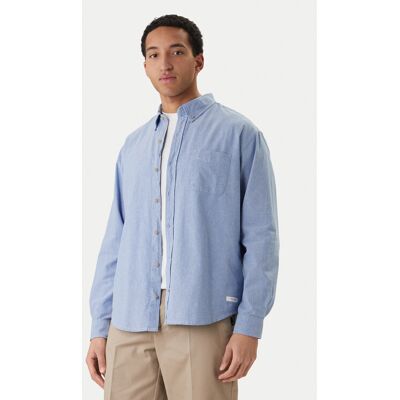 Element Hemd Button Down Regular Oxford ELYWT00182 Blau Regular Fit XL male Element Hemd Button Down Regular Oxford ELYWT00182 Blau Regular Fit XL male