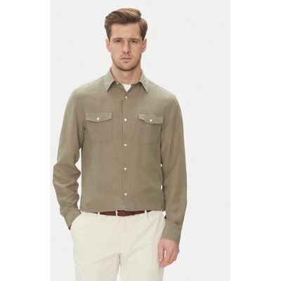 Marciano Guess Hemd 5GHH094464Z Grün Regular Fit 46 male Marciano Guess Hemd 5GHH094464Z Grün Regular Fit 46 male