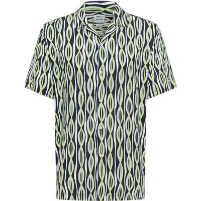 Mustang Hemd Layton 1016473 Grün Relaxed Fit S male Mustang Hemd Layton 1016473 Grün Relaxed Fit S male
