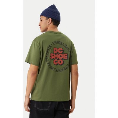 DC Shoes T-Shirt Work Circle EDYZT04369 Grün Regular Fit M male DC Shoes T-Shirt Work Circle EDYZT04369 Grün Regular Fit M male