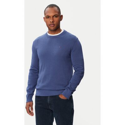 Tommy Jeans Pullover Essential DM0DM22853 Blau Slim Fit S male Tommy Jeans Pullover Essential DM0DM22853 Blau Slim Fit S male