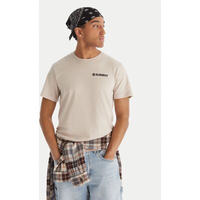 Element T-Shirt Blazin Chest ELYZT00595 Beige Regular Fit XL male Element T-Shirt Blazin Chest ELYZT00595 Beige Regular Fit XL male