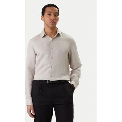 Calvin Klein Hemd LV019EU121 Beige Regular Fit 44 male Calvin Klein Hemd LV019EU121 Beige Regular Fit 44 male