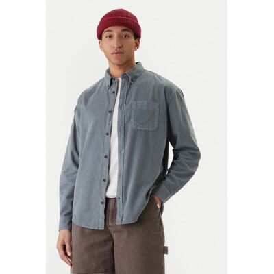 Element Hemd Button Down Regular Corduroy ELYWT00187 Blau Regular Fit M male Element Hemd Button Down Regular Corduroy ELYWT00187 Blau Regular Fit M male