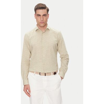 Pierre Cardin Hemd C6 41017.0451 Beige Modern Fit 3XL male Pierre Cardin Hemd C6 41017.0451 Beige Modern Fit 3XL male