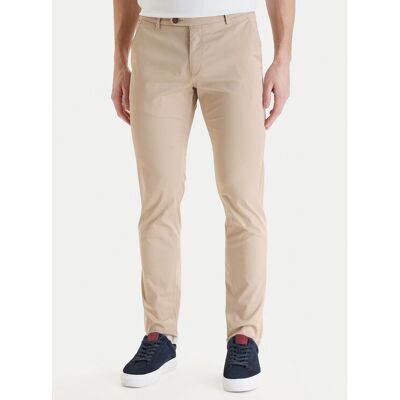 Bugatti Chinos 4890-76301C Beige Slim Fit 32_34 male Bugatti Chinos 4890-76301C Beige Slim Fit 32_34 male
