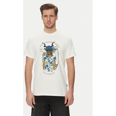 Blend T-Shirt 20718280 Weiß Regular Fit M male Blend T-Shirt 20718280 Weiß Regular Fit M male