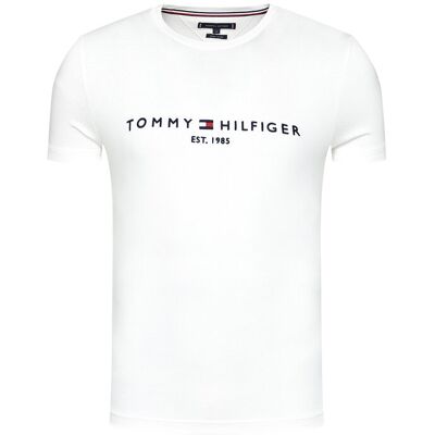 Tommy Hilfiger T-Shirt Core Logo Tee MW0MW11465 Weiß Regular Fit 3XL male Tommy Hilfiger T-Shirt Core Logo Tee MW0MW11465 Weiß Regular Fit 3XL male