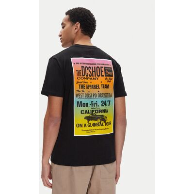 DC Shoes T-Shirt ADYZT05455 Schwarz Heritage Fit L male DC Shoes T-Shirt ADYZT05455 Schwarz Heritage Fit L male