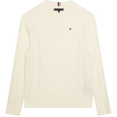 Tommy Hilfiger Pullover KB0KB09753 Weiß Regular Fit 16Y male Tommy Hilfiger Pullover KB0KB09753 Weiß Regular Fit 16Y male