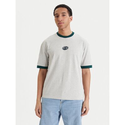 DC Shoes T-Shirt The Score EDYKT03538 Grau Regular Fit M male DC Shoes T-Shirt The Score EDYKT03538 Grau Regular Fit M male