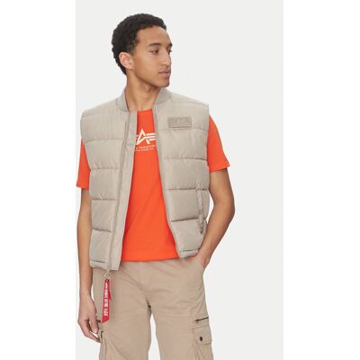 Alpha Industries Weste 118109 Beige Regular Fit S male Alpha Industries Weste 118109 Beige Regular Fit S male