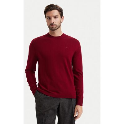 Calvin Klein Pullover LV04LB305G Dunkelrot Regular Fit L male Calvin Klein Pullover LV04LB305G Dunkelrot Regular Fit L male
