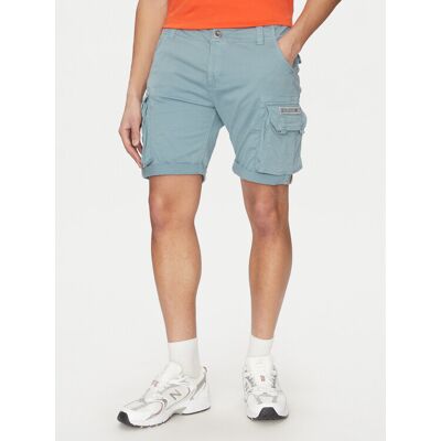 Alpha Industries Stoffshorts Crew 176203 Blau Slim Fit 29 male Alpha Industries Stoffshorts Crew 176203 Blau Slim Fit 29 male