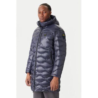 Blauer Daunenjacke Impermeabile 25WBLUK03068 Dunkelblau Regular Fit L male Blauer Daunenjacke Impermeabile 25WBLUK03068 Dunkelblau Regular Fit L male