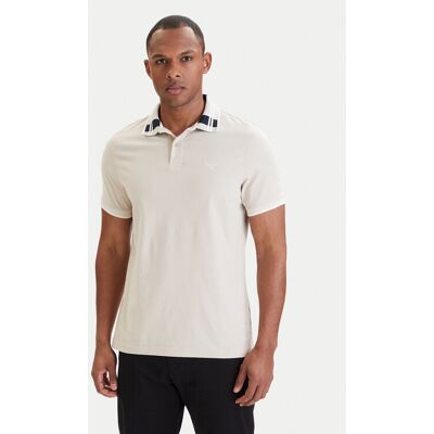 Barbour Poloshirt Callington MML1536BE12 Hellbeige Regular Fit XL male Barbour Poloshirt Callington MML1536BE12 Hellbeige Regular Fit XL male