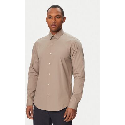 Calvin Klein Hemd Essentials LV019EU037 Beige Slim Fit 40 male Calvin Klein Hemd Essentials LV019EU037 Beige Slim Fit 40 male