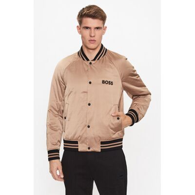 Boss Bomberjacke 50483945 Beige Regular Fit 54 male Boss Bomberjacke 50483945 Beige Regular Fit 54 male