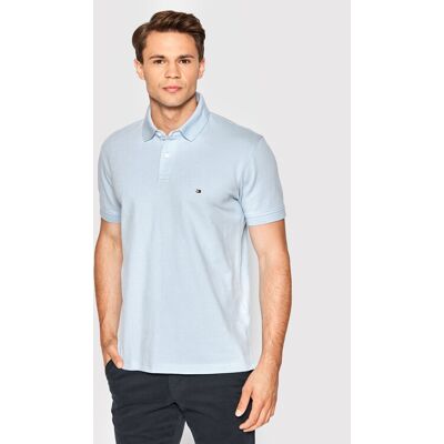 Tommy Hilfiger Poloshirt 1985 MW0MW17770 Himmelblau Regular Fit M male Tommy Hilfiger Poloshirt 1985 MW0MW17770 Himmelblau Regular Fit M male