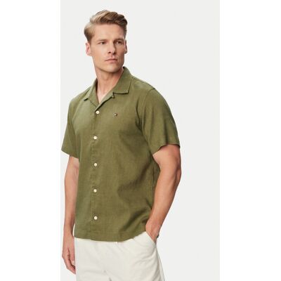 Tommy Hilfiger Hemd MW0MW43090 Dunkelgrün Regular Fit L male Tommy Hilfiger Hemd MW0MW43090 Dunkelgrün Regular Fit L male