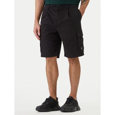 HUGO Stoffshorts Gregry 50559604 Schwarz Slim Fit L male HUGO Stoffshorts Gregry 50559604 Schwarz Slim Fit L male