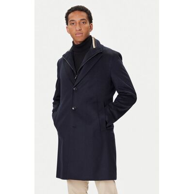BOSS Wollmantel H-Jared 50551085 Dunkelblau Regular Fit 56 male BOSS Wollmantel H-Jared 50551085 Dunkelblau Regular Fit 56 male
