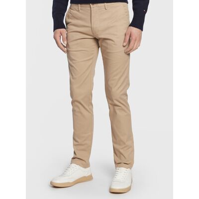 Tommy Hilfiger Chinos Core Bleecker MW0MW28883 Beige Slim Fit 38_32 male Tommy Hilfiger Chinos Core Bleecker MW0MW28883 Beige Slim Fit 38_32 male