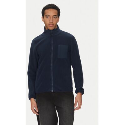 Blend Fleecejacke 20717849 Dunkelblau Regular Fit M male Blend Fleecejacke 20717849 Dunkelblau Regular Fit M male