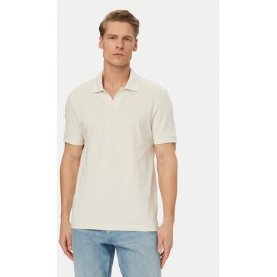 Calvin Klein Jeans Poloshirt LV04RF215G Creme Regular Fit M male Calvin Klein Jeans Poloshirt LV04RF215G Creme Regular Fit M male