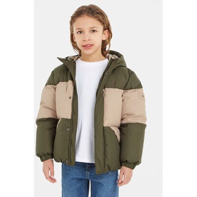 Tommy Hilfiger Daunenjacke Essential Colorblock KB0KB08559 S Grün Regular Fit 12 male Tommy Hilfiger Daunenjacke Essential Colorblock KB0KB08559 S Grün Regular Fit 12 male