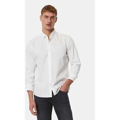 Marc O'Polo Hemd B21 7268 42342 Weiß Regular Fit XL male Marc O'Polo Hemd B21 7268 42342 Weiß Regular Fit XL male