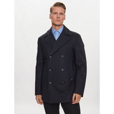 Boss Mantel P-Hyde-Peacoat-233 50498100 Dunkelblau Slim Fit 52 male Boss Mantel P-Hyde-Peacoat-233 50498100 Dunkelblau Slim Fit 52 male