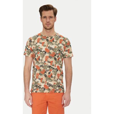 Blend T-Shirt 20717778 Beige Regular Fit S male Blend T-Shirt 20717778 Beige Regular Fit S male