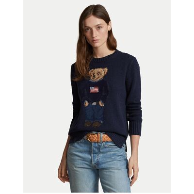 Polo Ralph Lauren Pullover 211927070001 Dunkelblau Relaxed Fit M female Polo Ralph Lauren Pullover 211927070001 Dunkelblau Relaxed Fit M female