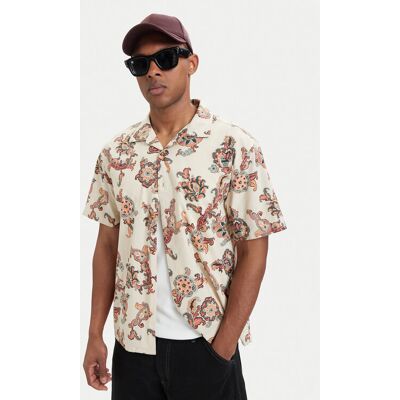 Billabong Hemd Vacay EBYWT03019 Beige Relaxed Fit S male Billabong Hemd Vacay EBYWT03019 Beige Relaxed Fit S male