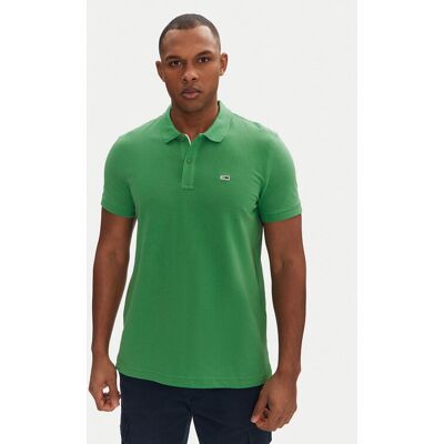 Tommy Jeans Poloshirt DM0DM20676 Grün Slim Fit M male Tommy Jeans Poloshirt DM0DM20676 Grün Slim Fit M male