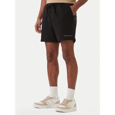 Tommy Jeans Sportshorts Contrast Linear DM0DM22697 Schwarz Regular Fit L male Tommy Jeans Sportshorts Contrast Linear DM0DM22697 Schwarz Regular Fit L male