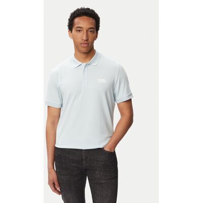 KARL LAGERFELD Poloshirt 745780 563235 Hellblau Regular Fit XXL male KARL LAGERFELD Poloshirt 745780 563235 Hellblau Regular Fit XXL male