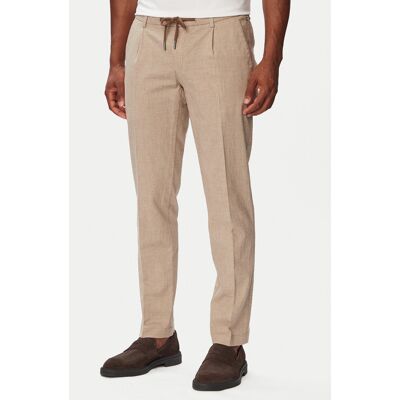 Bugatti Chinos 1950-16210E Beige Slim Fit 34_34 male Bugatti Chinos 1950-16210E Beige Slim Fit 34_34 male