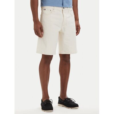 Tommy Hilfiger Jeansshorts Dover Washed MW0MW42556 Creme Regular Fit 33 male Tommy Hilfiger Jeansshorts Dover Washed MW0MW42556 Creme Regular Fit 33 male