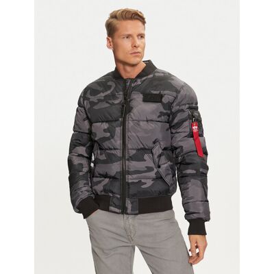 Alpha Industries Bomberjacke 138116C Schwarz Regular Fit L male Alpha Industries Bomberjacke 138116C Schwarz Regular Fit L male