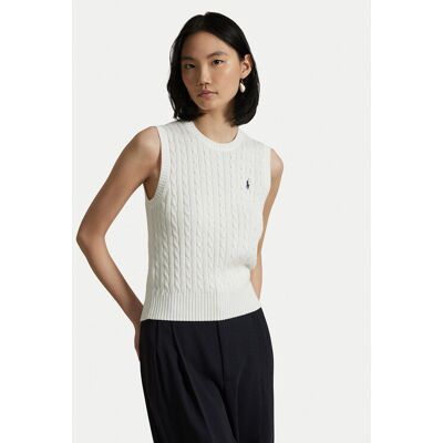 Polo Ralph Lauren Weste 211971882001 Weiß Slim Fit M female Polo Ralph Lauren Weste 211971882001 Weiß Slim Fit M female
